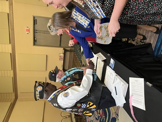 Honorary Partner ceremony for TX VVA Chapter 1000 by the TX State NSDAR