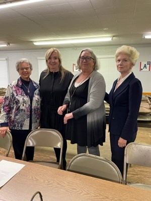 Honorary Partner ceremony for TX VVA Chapter 1029 by the Yorktown Bicentennial Chapter NSDAR.