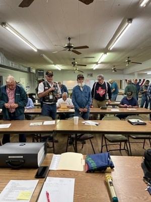 Honorary Partner ceremony for TX VVA Chapter 1029 by the Yorktown Bicentennial Chapter NSDAR.