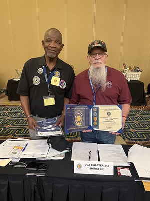 Honorary Partner ceremony for TX VVA Chapter 343 by the TX State NSDAR.