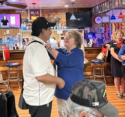 Honorary Partner ceremony for TX VVA Chapter 366 by the Ol&#39; Shavano NSDAR.