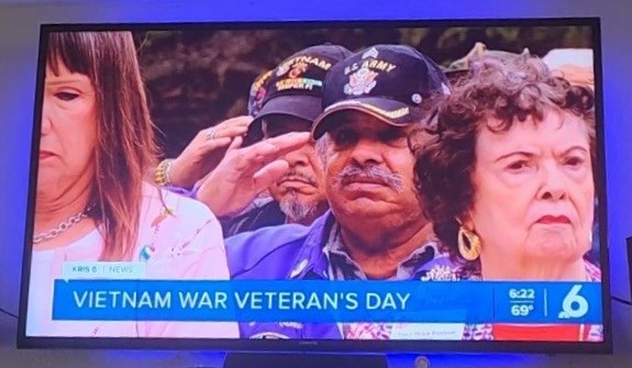 Honorary Partner ceremony for TX VVA Chapter 910 by the Corpus Christi Chapter NSDAR.