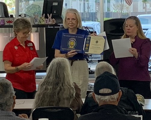 Honorary Partner ceremony for TX VVA Chapter 915 by Thankful Hubbard &#38; Austin Colony Chap. NSDAR