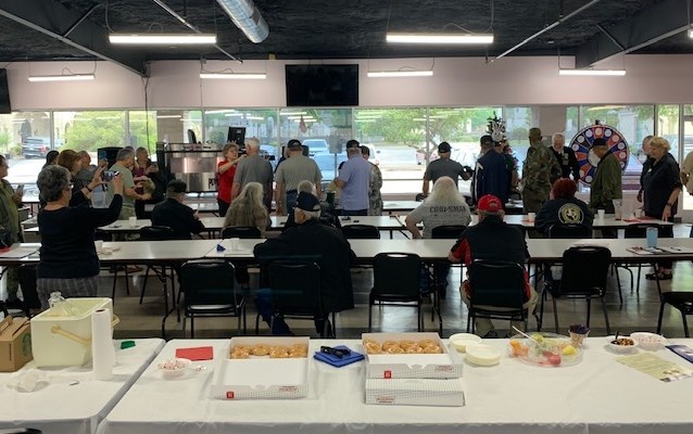 Honorary Partner ceremony for TX VVA Chapter 915 by Thankful Hubbard &#38; Austin Colony Chap. NSDAR