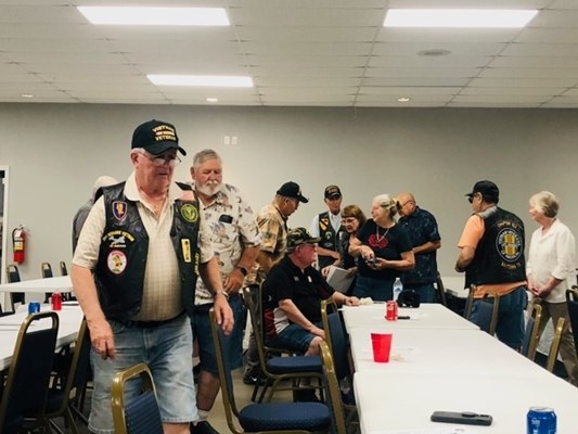Honorary Partner ceremony for TX VVA Chapter 922 by the Goose Creek Chapter NSDAR
