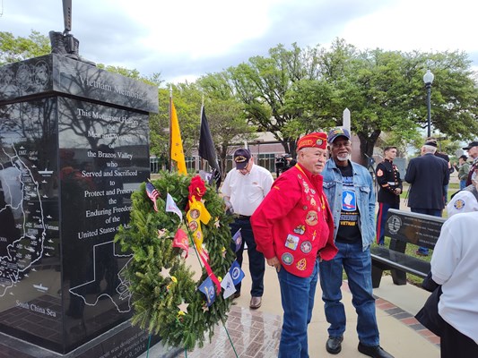 Honorary Partner ceremony for TX VVA Chapter 937 by the Willian Scott Chapter NSDAR
