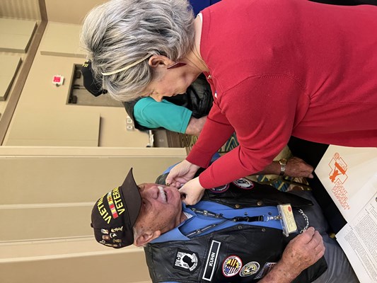 Honorary Partner ceremony for TX VVA Chapter 973 by the TX State Society NSDAR