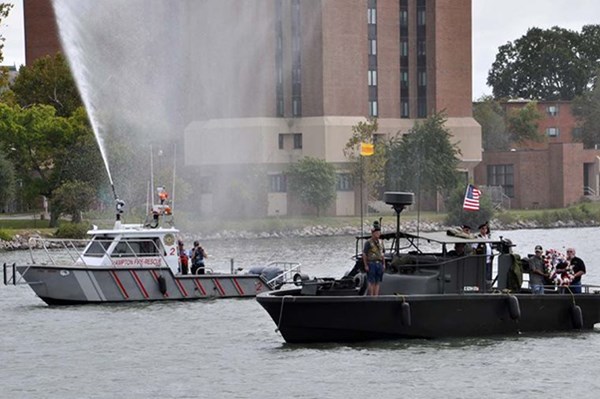U.S. Navy Riverine Operations in Vietnam Veterans Escort