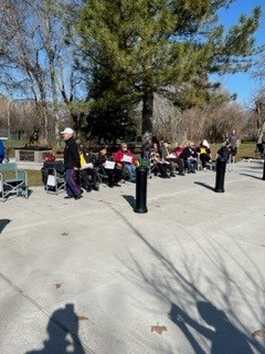 Honorary Partner ceremony for Utah VVA Chapter 1079 by the Utah Golden Spike Chapter NSDAR.