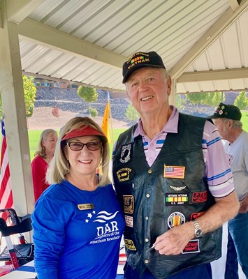 Honorary Partner ceremony for Utah VVA Chapter 961 by the Utah Color County Chapter NSDAR.