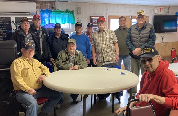 Honorary Partner ceremony for VT VVA Chapter 601 Vietnam veterans by the VT State Society NSDAR.