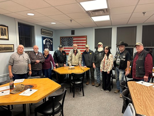 Honorary Partner ceremony for VT VVA Chapter 723 by the VT Cavendish-William French Chapter NSDAR.