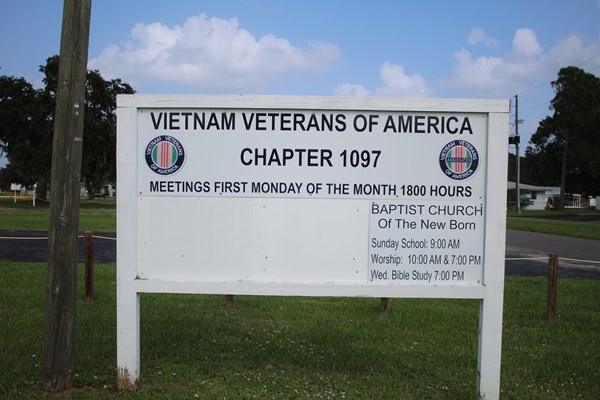 Honorary Partner ceremony for FL VVA Chapter 1097 by the USS Hannah Chapter NSDAR.