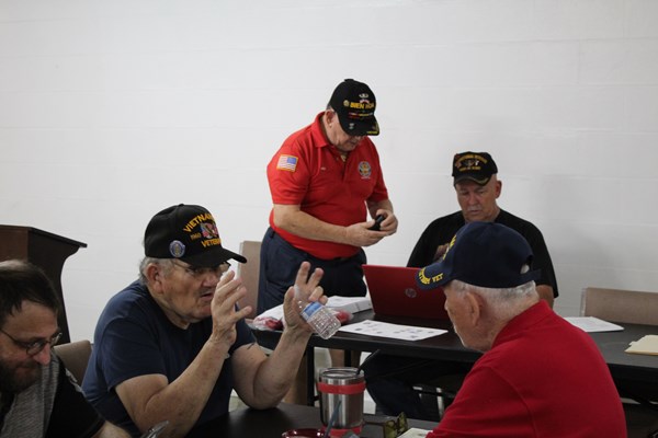 Honorary Partner ceremony for FL VVA Chapter 1097 by the USS Hannah Chapter NSDAR.