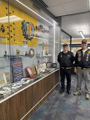 Honorary Partner ceremony for WI VVA Chapter 101 by members of the WI Ah Dah Wa Gam Chapter NSDAR