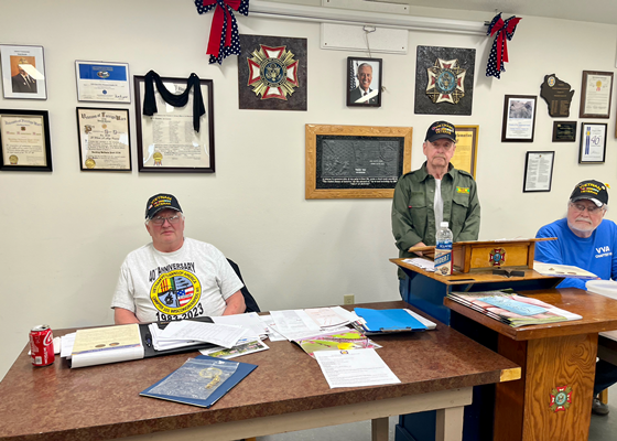 Honorary Partner ceremony for WI VVA Chapter 101 by members of the WI Ah Dah Wa Gam Chapter NSDAR