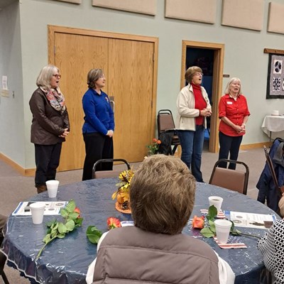 Honorary Partner ceremony for WI VVA Chapter 1130 by the WI Lake Superior Chapter NSDAR.