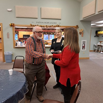 Honorary Partner ceremony for WI VVA Chapter 1130 by the WI Lake Superior Chapter NSDAR.