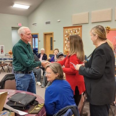 Honorary Partner ceremony for WI VVA Chapter 1130 by the WI Lake Superior Chapter NSDAR.