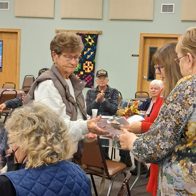 Honorary Partner ceremony for WI VVA Chapter 1130 by the WI Lake Superior Chapter NSDAR.