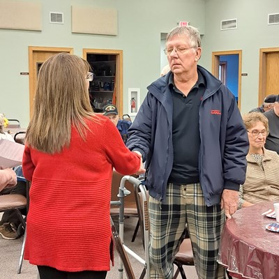 Honorary Partner ceremony for WI VVA Chapter 1130 by the WI Lake Superior Chapter NSDAR.