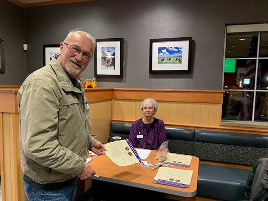 Honorary Partner ceremony for WI VVA Chapters 221 &#38;  729 by the WI Fay Robinson Chapter NSDAR. 