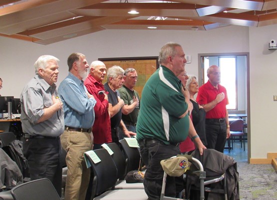 Honorary Partner ceremony for WI VVA Chapter 239 by the WI Janesville Chapter NSDAR. 