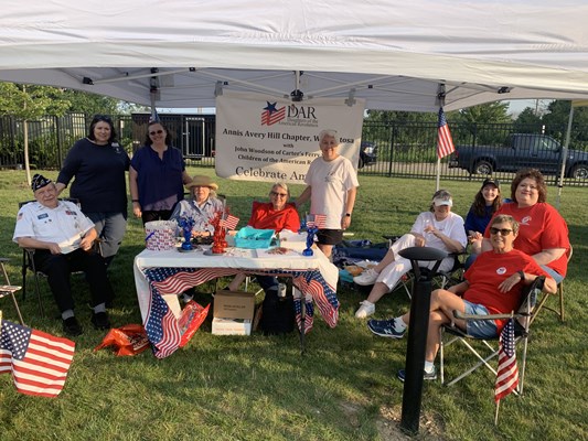 Honorary Partner ceremony for WI VVA Chapter 425 by the WI Annis Avery Hill Chapter NSDAR. 