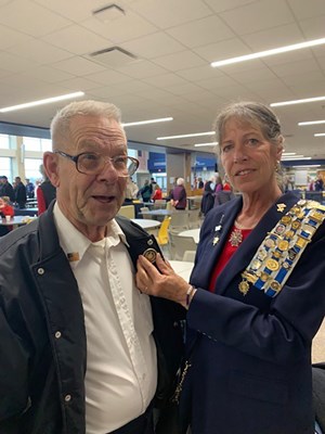 Honorary Partner ceremony for WI VVA Chapter 479 by the WI Stevens Point Chapter NSDAR. 