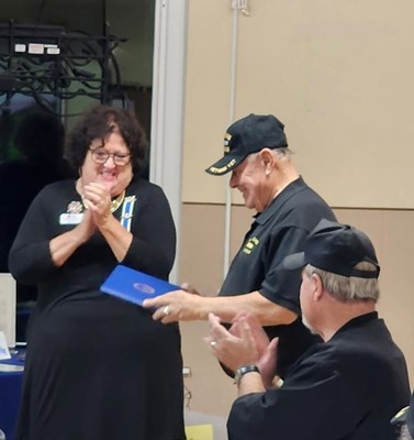 Honorary Partner ceremony for WI VVA Chapter 635 by members of the WI Oconomowoc Chapter NSDAR.