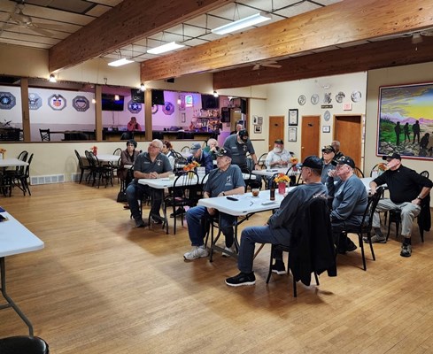 Honorary Partner ceremony for WI VVA Chapter 635 by members of the WI Oconomowoc Chapter NSDAR.