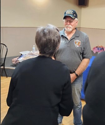 Honorary Partner ceremony for WI VVA Chapter 635 by members of the WI Oconomowoc Chapter NSDAR.