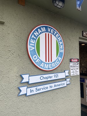 Honorary Partner ceremony for WI VVA Chapter 921 by the Mary Worrell Knight Chapter NSDAR.