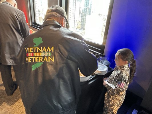 Photo of a Vietnam veteran.