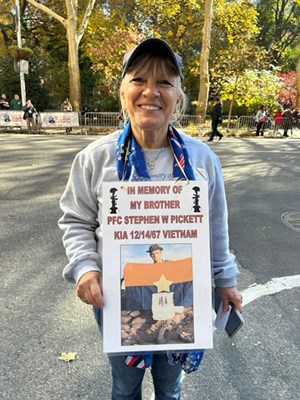 2023 NYC Veteran&#39;s Day photo taken along the parade route.