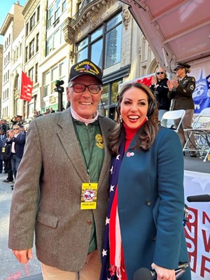 2023 NYC Veteran&#39;s Day photo taken along the parade route.