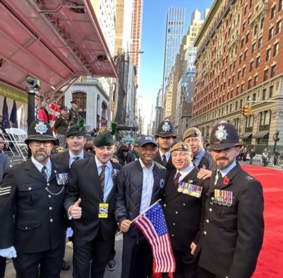 2023 NYC Veteran&#39;s Day photo taken along the parade route.