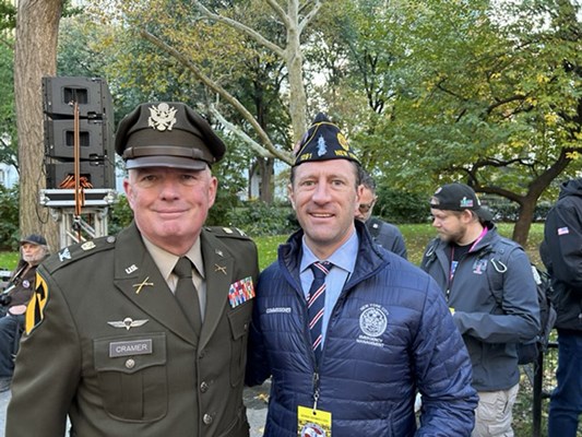 2023 NYC Veteran&#39;s Day photo taken along the parade route.