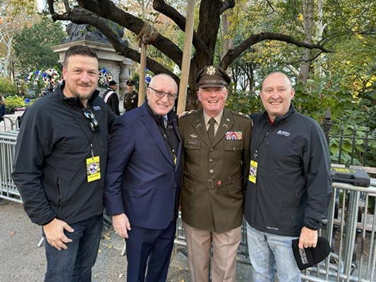 2023 NYC Veteran&#39;s Day photo taken along the parade route.