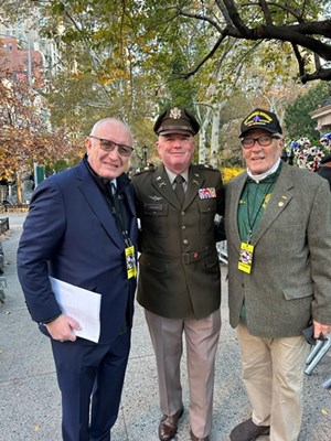 2023 NYC Veteran&#39;s Day photo taken along the parade route.