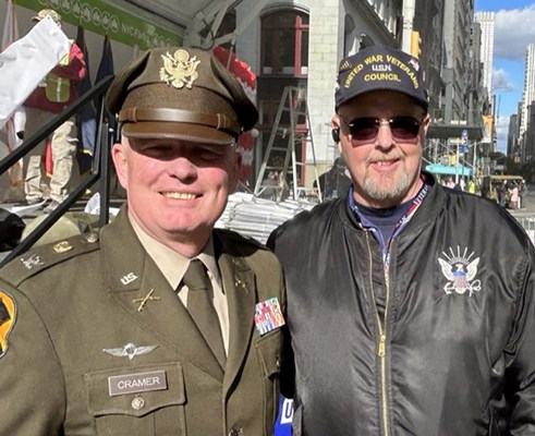 2023 NYC Veteran&#39;s Day photo taken along the parade route.