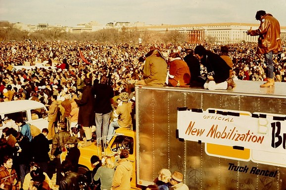 Vietnam War Second Moratorium (Dr. Dennis Bogdan) in Washington, D.C. (November 15, 1969) - near Was