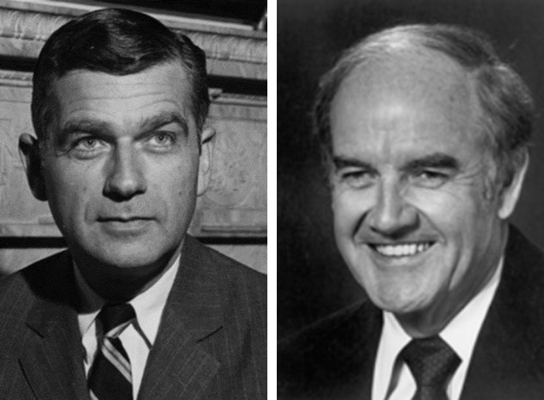Senators Mark Hatfield &#40;R-OR&#41; and George McGovern &#40;D-SD&#41; 