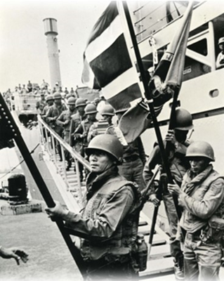 Thai forces head to Vietnam, 1966