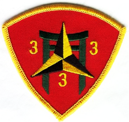 The 333 Marines patch, Vietnam of the U.S. Marine Corps