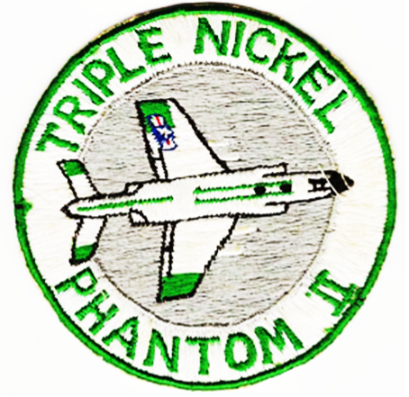 The 555th Tactical Fighter Squadron Vietnam patch.