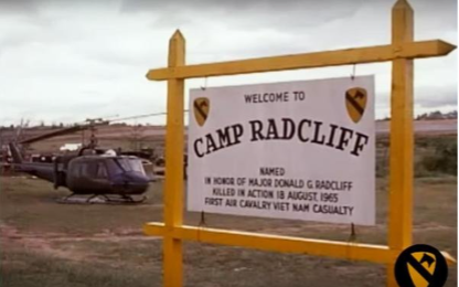 Photo of entrance to Camp Radcliff