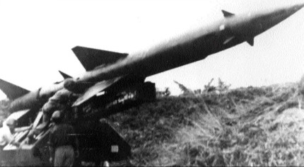 Communist SA-2 on its launcher