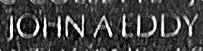 Engraved name on The Wall of Chief Warrant Officer Three John Arthur Eddy, U.S. Army