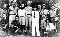 Ho Chi Minh and Vo Nguyen Giap